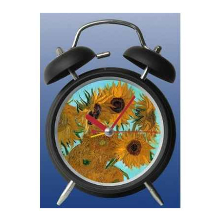 Réveil art tournesols de van gogh 3dMouseion -CL011