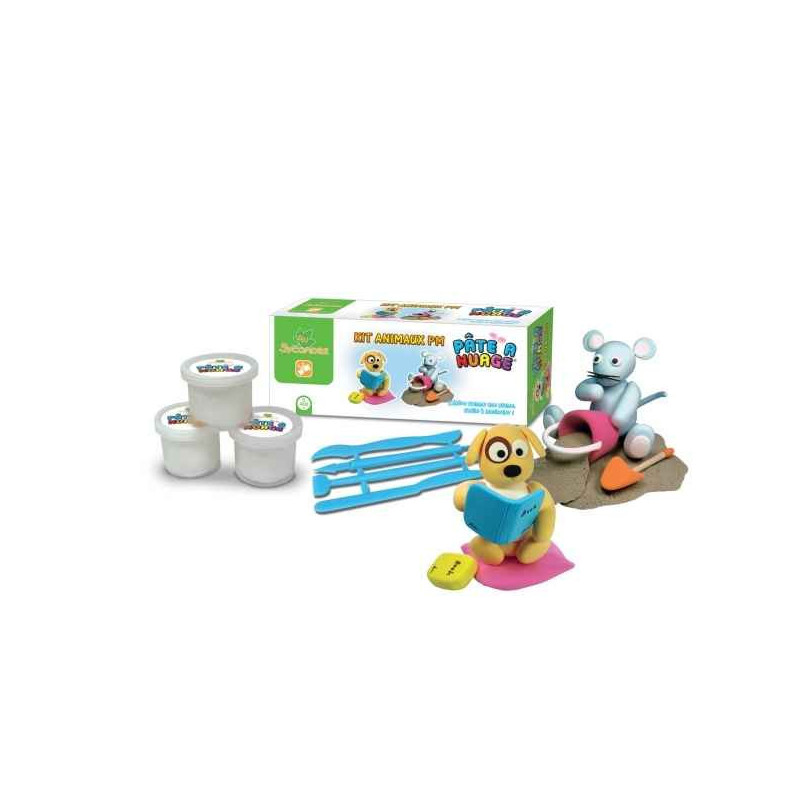 Kit animaux - pâte à nuage Au Sycomore -AA03041 sur Ambiance Plaisir
