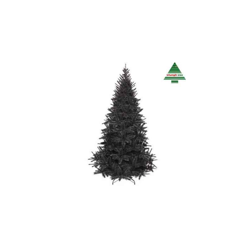 Sur Ambiance-Plaisir.com, achetez  Arbre d.noel bristlecone fir h185d119 noir tips 686 -399316 dans Décoration