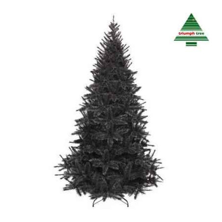 Sur Ambiance-Plaisir.com, achetez  Arbre d.noel bristlecone fir h185d119 noir tips 686 -399316 dans Décoration