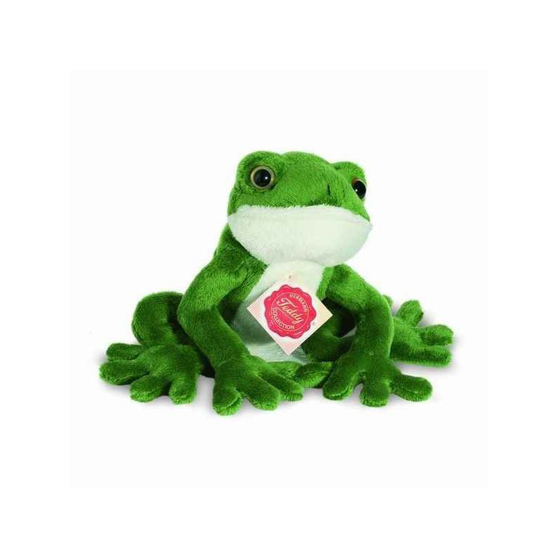 Une idée cadeau originale : Peluche Grenouille 15 cm hermann dans la catégorie JouetsPeluche Grenouille 15 cm hermann 