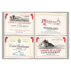 Sets de table tissu vin Bourgogne -5149 sur Ambiance Plaisir