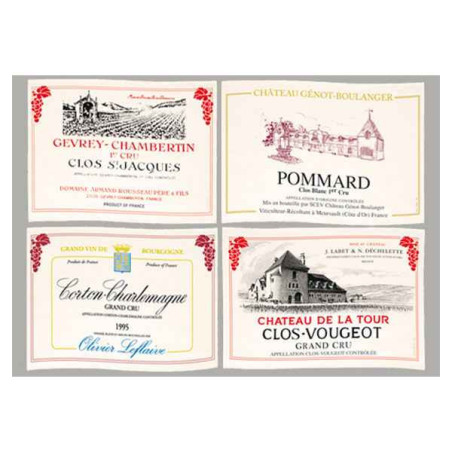 Sets de table tissu vin Bourgogne -5149 sur Ambiance Plaisir