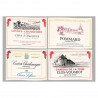 Sets de table tissu vin Bourgogne  -5149