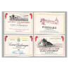 Sets de table tissu vin Bourgogne -5149 sur Ambiance Plaisir