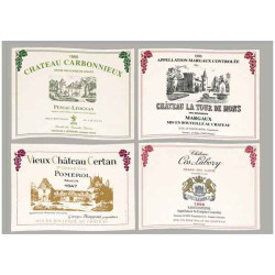 Sets de table tissu vin Bordeaux -5148 sur Ambiance Plaisir