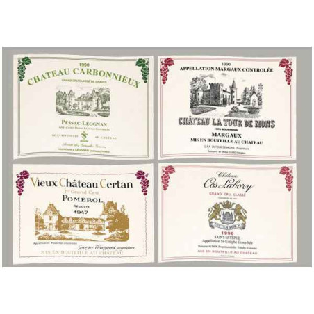 Sets de table tissu vin Bordeaux -5148 sur Ambiance Plaisir