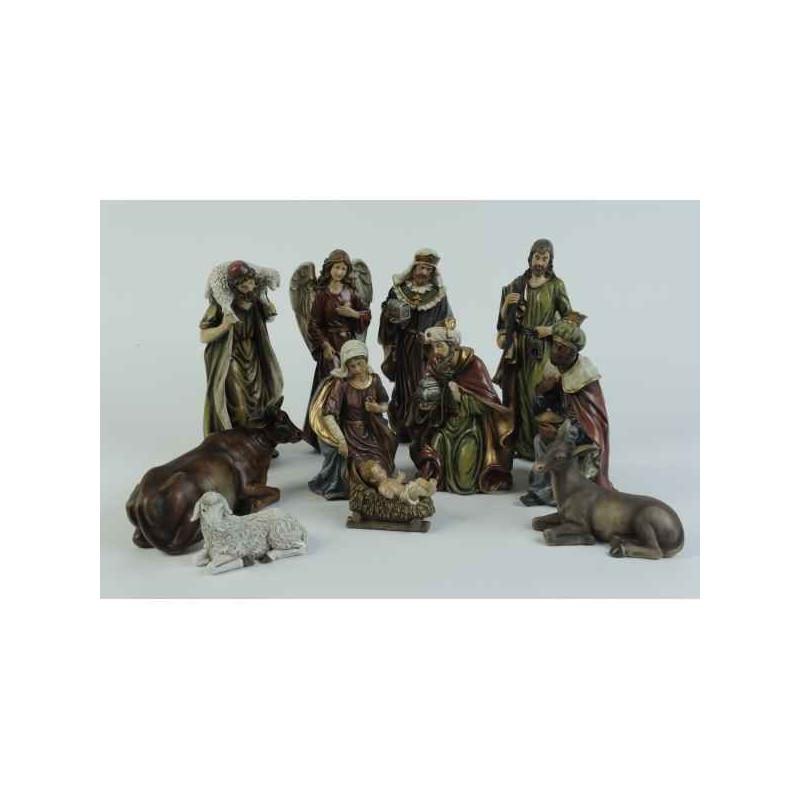 Set crèche polystyrene 11 santons -591238 sur Ambiance Plaisir