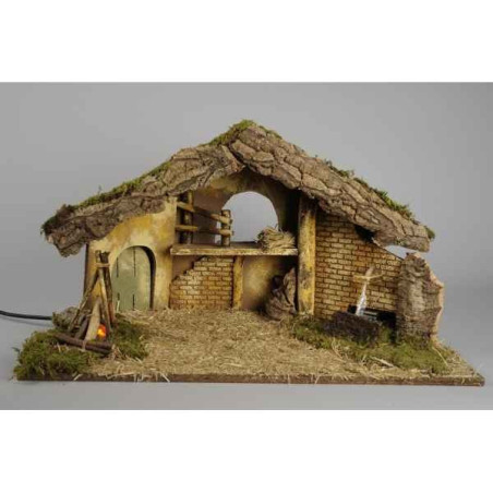 Crèche de Noël vide -592080 sur Ambiance Plaisir