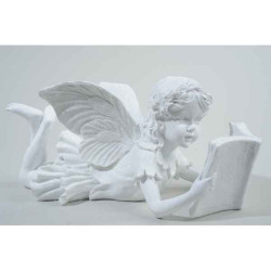 Fée polystyrene allongée avec finition paillettes  -533955 sur Ambiance Plaisir
