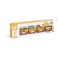 Story - train safari Janod -J08541 sur Ambiance Plaisir