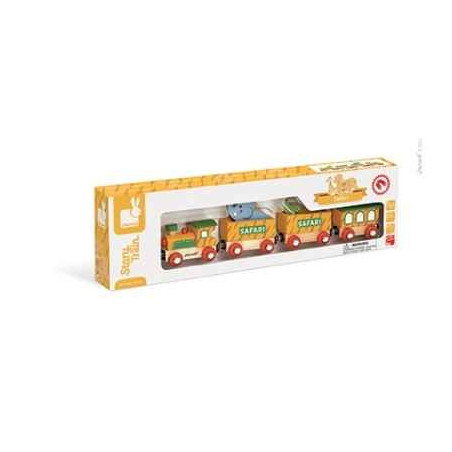 Story - train safari Janod -J08541 sur Ambiance Plaisir