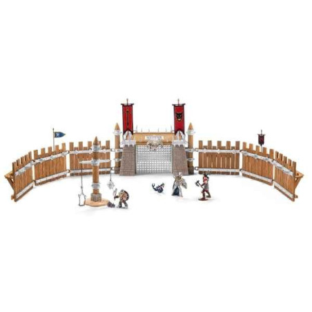 Arène de combat avec accessoires schleich  -42273