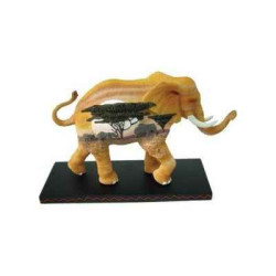 Figurine Elephant Tusk Plaines africaines -TU13041 sur Ambiance Plaisir