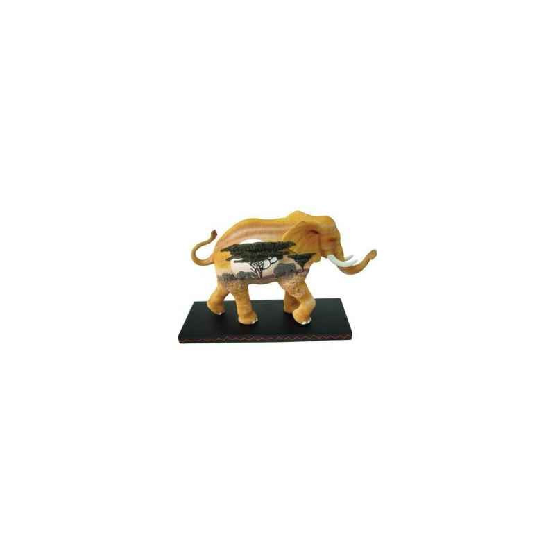 Figurine Elephant Tusk Plaines africaines -TU13041 sur Ambiance Plaisir