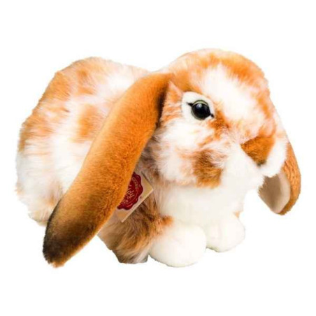 Peluche lapin brun clair -blanc 30 cm Hermann  -93791 3