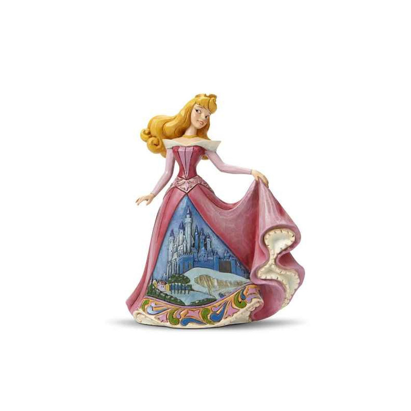 Statuette Aurore en robe château Figurines Disney Collection  -4045242