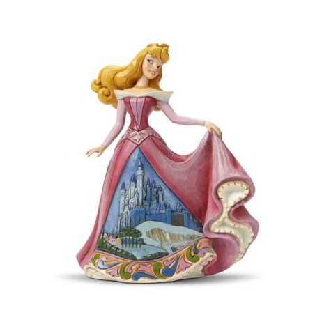 Statuette Aurore en robe château Figurines Disney Collection  -4045242