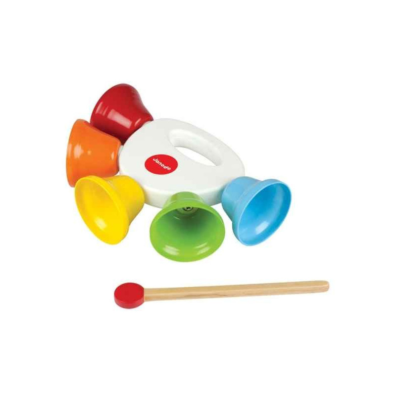 Clochettes confetti Janod -J07612 sur Ambiance Plaisir