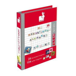 Magnetibook alphabet anglais Janod -J05538 sur Ambiance Plaisir