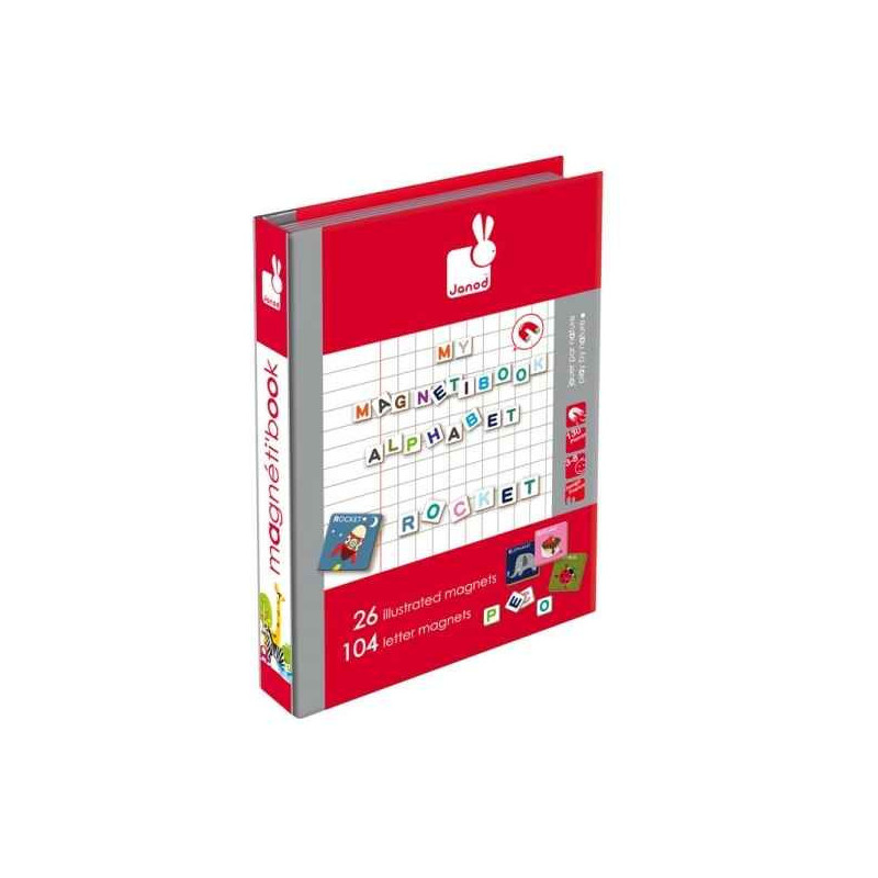 Magnetibook alphabet anglais Janod -J05538 sur Ambiance Plaisir