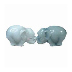 Figurine éléphants Sel et Poivre -MW93404 sur Ambiance Plaisir