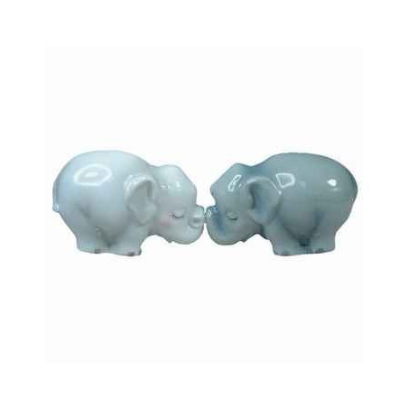 Figurine éléphants Sel et Poivre -MW93404 sur Ambiance Plaisir