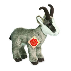 Peluche Chamois 23 cm Hermann  sur Ambiance Plaisir