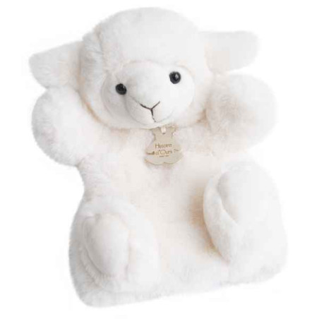 Douce marionnette - agneau histoire d'ours -2597Douce marionnette - agneau histoire d'ours -2597