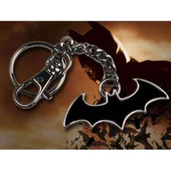 Porte-cles logo batman noir Noble Collection -NNXT8363 sur Ambiance Plaisir