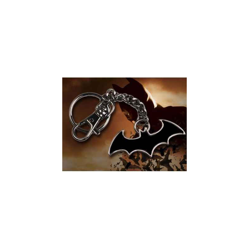 Porte-cles logo batman noir Noble Collection -NNXT8363 sur Ambiance Plaisir
