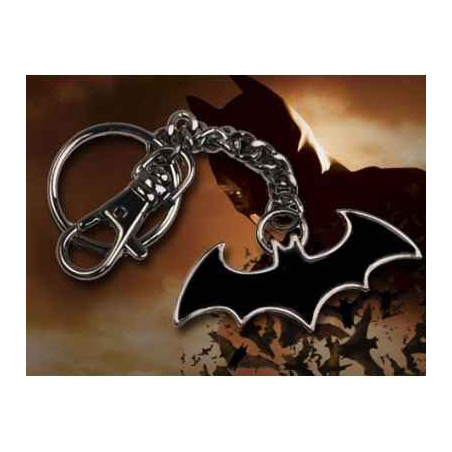 Porte-cles logo batman noir Noble Collection -NNXT8363 sur Ambiance Plaisir