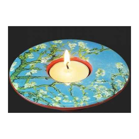 Photophore art almond blossom de van gogh 3dMouseion -TP01GO