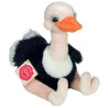 Peluche poussin autruche assis 20 cm Hermann  -94155 2