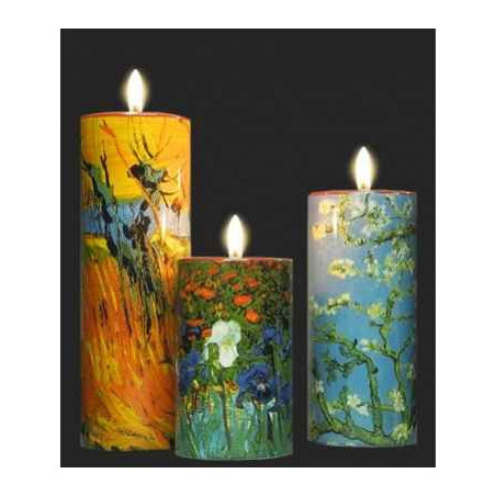 Photophore art set de 3 de van gogh 3dMouseion -TS01GO