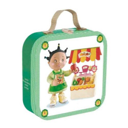 Puzzle zoe joue à la marchande (valisette fleurus) Janod -J02878 sur Ambiance Plaisir