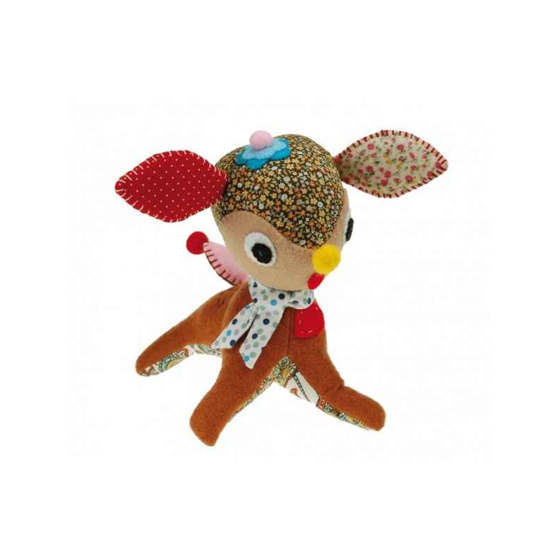 Faon patchasseur 17 cm Les Petites Marie  -PAT0FAO17