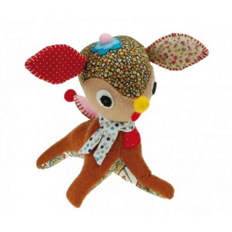 Faon patchasseur 17 cm Les Petites Marie  -PAT0FAO17