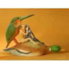Jardin des délices par j. bosch - amoureux sur un canard jb26 3dMouseion