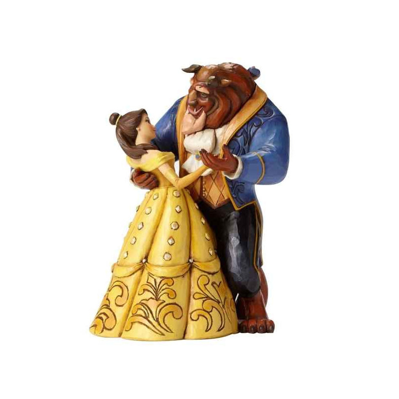 Statuette La belle et la bête qui dansent Figurines Disney Collection -4049619