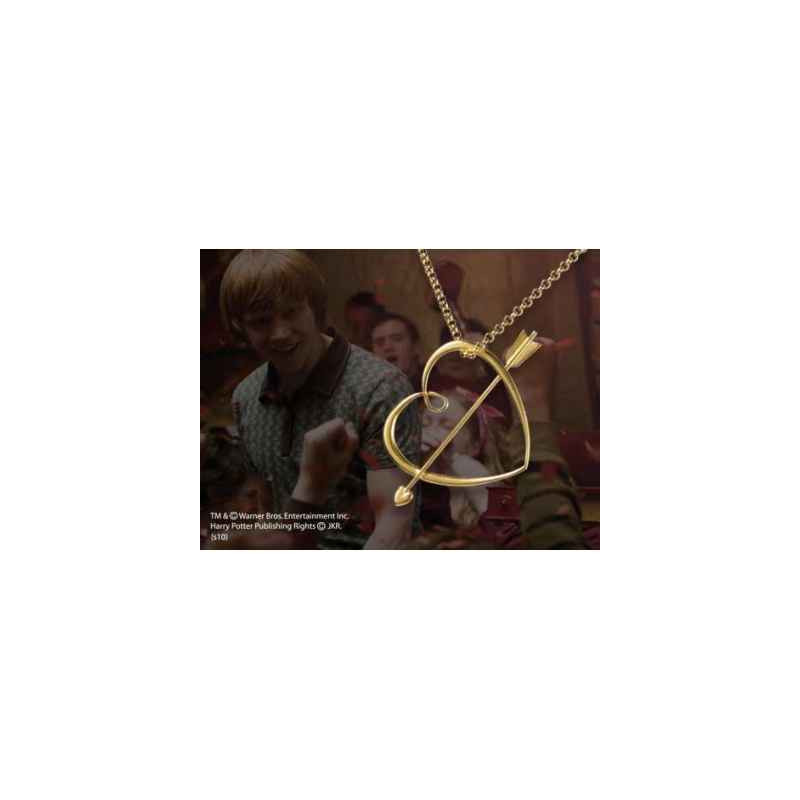 Pendentif coeur - ron weasley Noble Collection -NN8112 sur Ambiance Plaisir