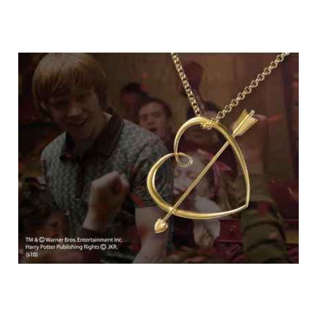 Pendentif coeur - ron weasley Noble Collection -NN8112 sur Ambiance Plaisir