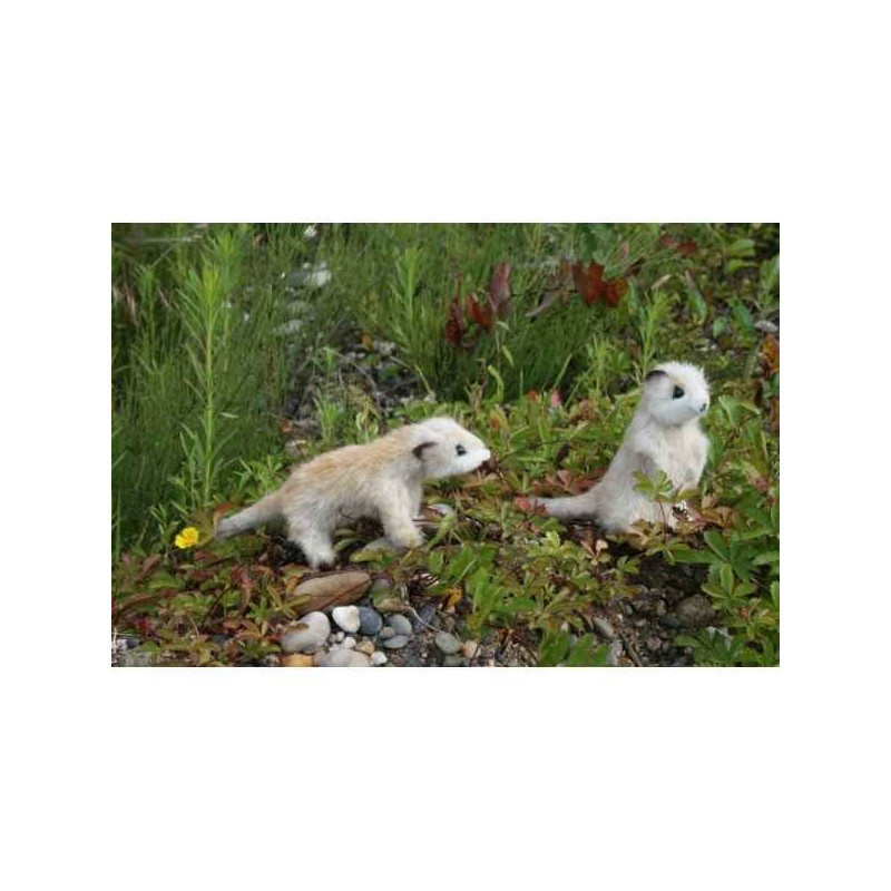 Peluche Suricate (à 4 pattes + dressé) 12cm Anima 5506 sur Ambiance Plaisir