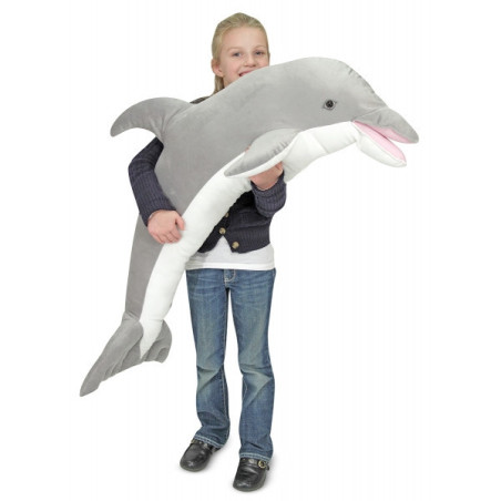 Grande peluche dauphin géant MetD -12123