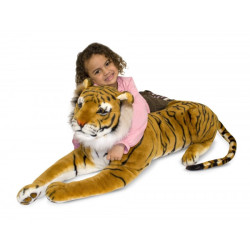 Une idée cadeau originale : Peluche tigre géant MetD -12103 dans la catégorie JouetsPeluche tigre géant MetD -12103