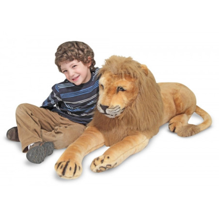 Peluche lion géante MetD -12102