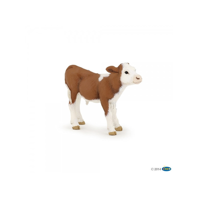 Remise immédiate sur Figurine Veau simmental Papo -51134 dans Jouets