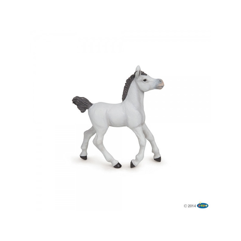 Remise immédiate sur Figurine Poulain arabe blanc Papo -51538 dans Jouets