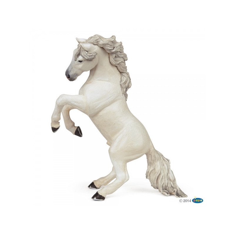 Remise immédiate sur Figurine Cheval cabré blanc Papo -51521 dans JouetsFigurine Cheval cabré blanc Papo -51521