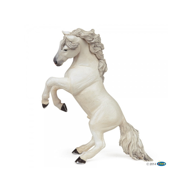 Remise immédiate sur Figurine Cheval cabré blanc Papo -51521 dans Jouets